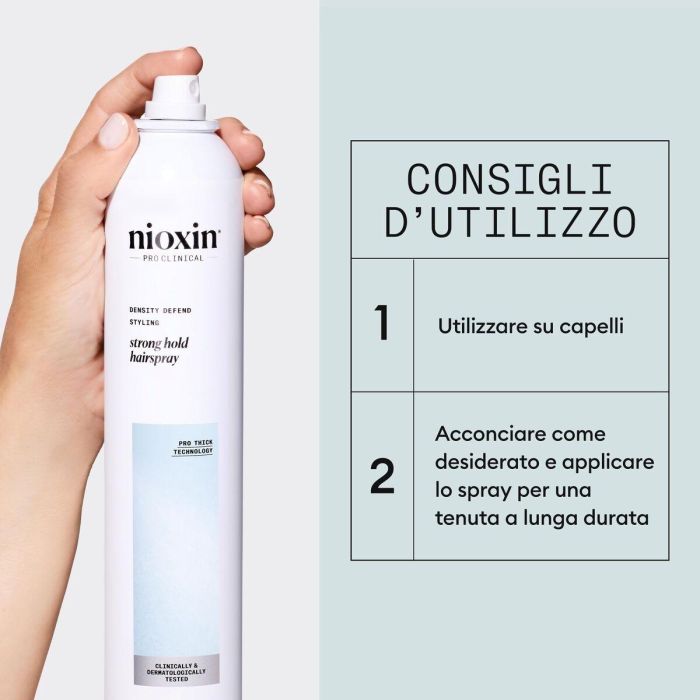 Laca Fijadora Nioxin 300 ml 5 Laca Fijadora Nioxin 300 ml 5