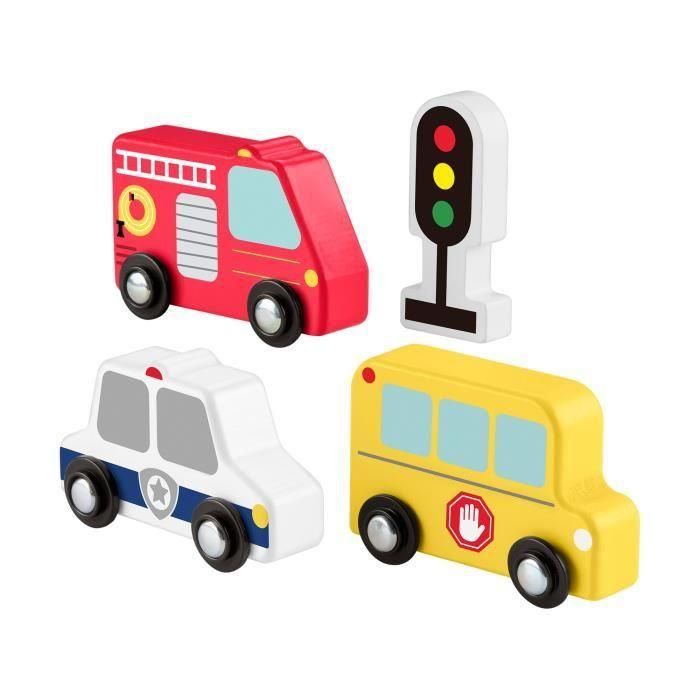 Paquete de 5 vehículos auxiliares para empujar de FISHER-PRICE - JCY32 3 Paquete de 5 vehículos auxiliares para empujar de FISHER-PRICE - JCY32 3