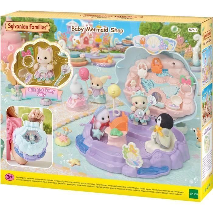 Boutique Box - SYLVANIAN FAMILIES - Boutique des Sirenes - Accesorios y Asa Integrada