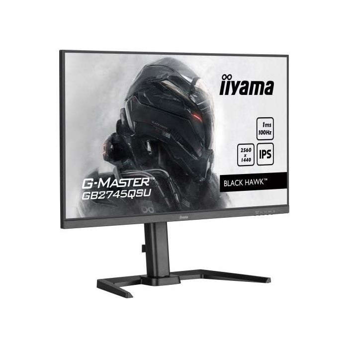 Iiyama GB2745QSU-B2 Monitor Gaming 27" IPS Wide Quad HD 2560x1440 100Hz 1ms 300cd/m² Negro 3