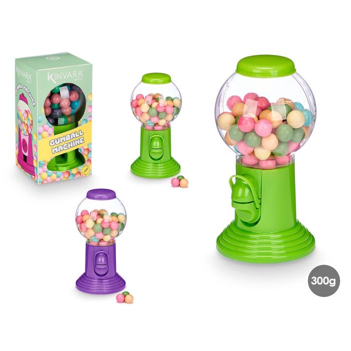 Dispensador de Chicle Kinvara 300gr - Colores Surtidos 10x20x10 cm (12 Unidades) Dispensador de Chicle Kinvara 300gr - Colores Surtidos 10x20x10 cm (12 Unidades)