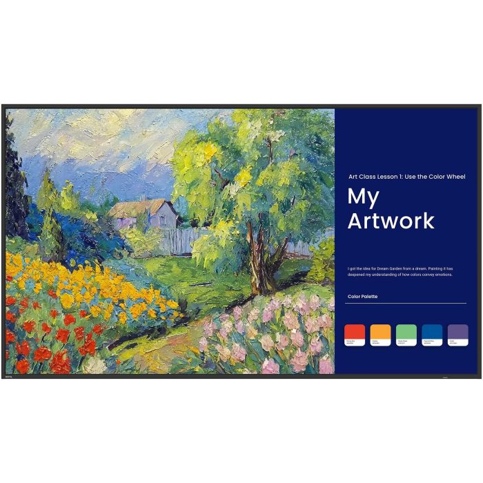 BenQ SL6504 Smart Signage 65" 165.1cm LCD 4K Ultra HD Pantalla Señalización Digital IPS LED