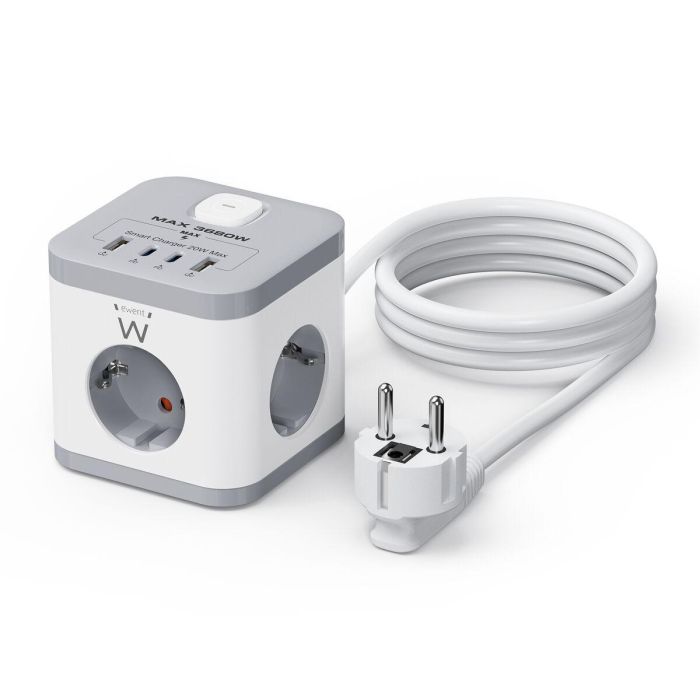 Regleta Ewent EW3863 3680 W (1,5 m) 14