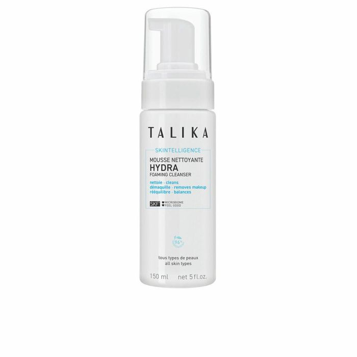 Talika SKINTELLIGENCE HYDRA Espuma Limpiadora Purificante y Desmaquillante con Prebióticos, Equilibra la Piel 150 ml 1 Talika SKINTELLIGENCE HYDRA Espuma Limpiadora Purificante y Desmaquillante con Prebióticos, Equilibra la Piel 150 ml 1