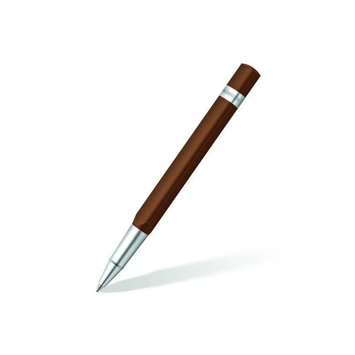 Roller Staedtler Trx Aluminio Anodizado Marron (En Estuche Transparente Con Funda)