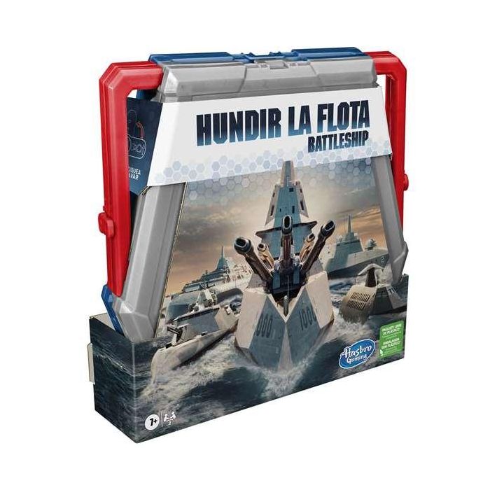 Hasbro Gaming F4527 Hundir La Flota | Juego de Mesa de Combate Naval Clásico | Estrategia | Español | Edad +7 años 5