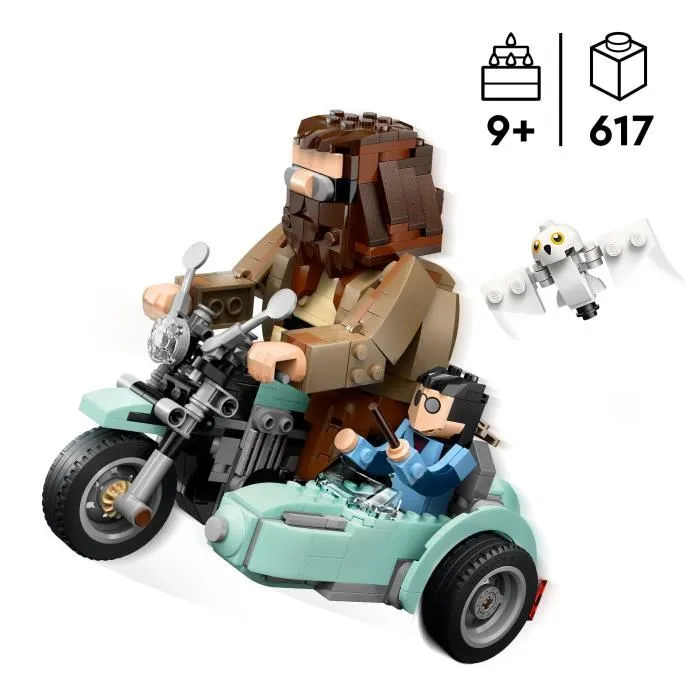 LEGO Harry Potter Viaje en Moto de Hagrid™ y Harry Set de Construcción 76443 1