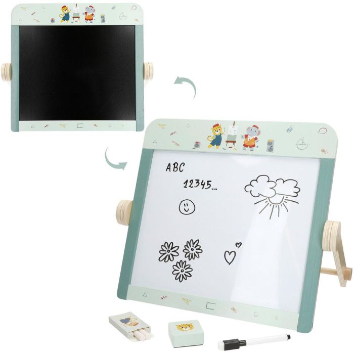 Pizarra 2 en 1 Woomax (4 Unidades) 6