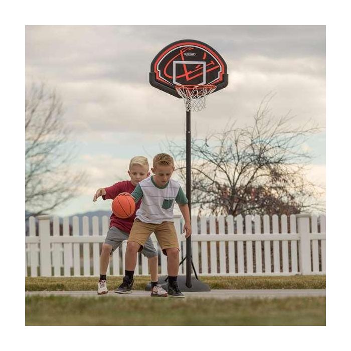 Canasta baloncesto polietileno lifetime portátil ajustable con tablero de altura 165-222 cm 5 Canasta baloncesto polietileno lifetime portátil ajustable con tablero de altura 165-222 cm 5