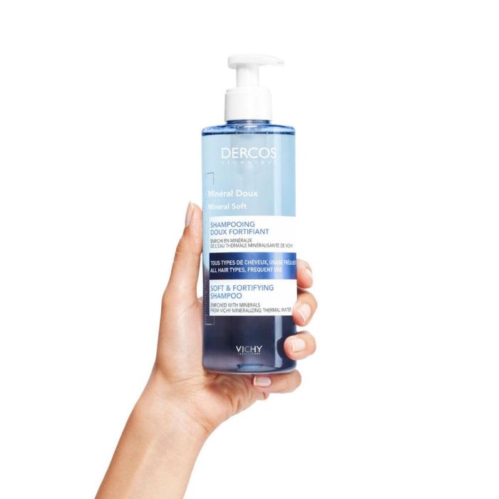 Vichy Dercos Shampoo Mineral 400ml 3