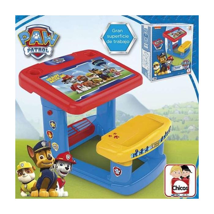 Pupitre con banco paw patrol 57x73x49 cm 13 Pupitre con banco paw patrol 57x73x49 cm 13