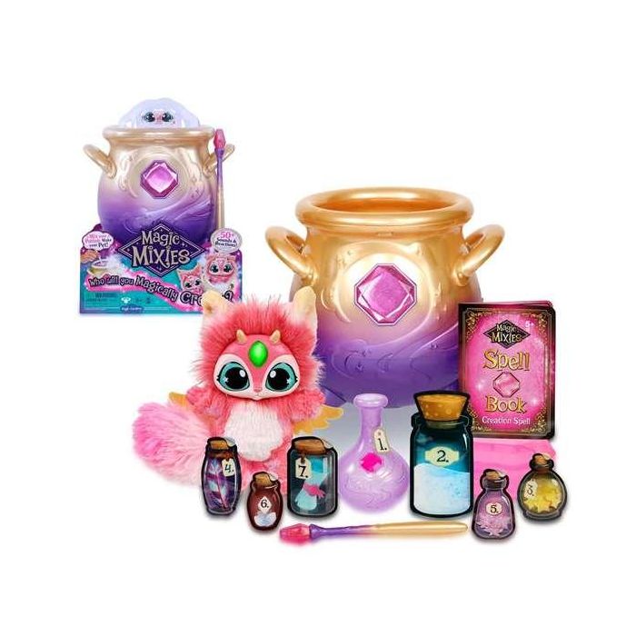 My Magic Mixie Caldero Mágico Rosa - Elabora Pócima para Descubrir Peluche Interactivo con Luz y Sonido (4+ Años) 6 My Magic Mixie Caldero Mágico Rosa - Elabora Pócima para Descubrir Peluche Interactivo con Luz y Sonido (4+ Años) 6