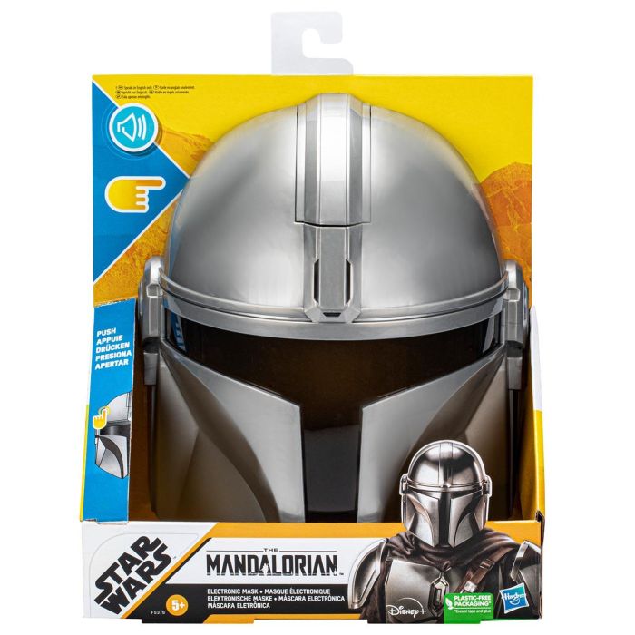 Máscara Electrónica Mandalorian Star Wars F5378 Hasbro