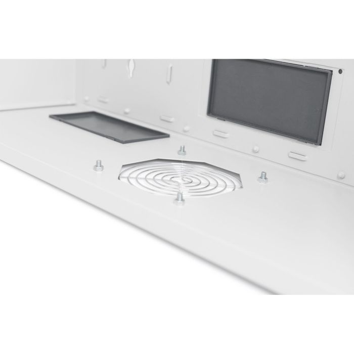 Digitus Armario Rack Mural Slim 6U 19" Vertical 800x640x309mm Gris RAL 7035 Puerta con Cierre y Ventilación para Redes 1 Digitus Armario Rack Mural Slim 6U 19" Vertical 800x640x309mm Gris RAL 7035 Puerta con Cierre y Ventilación para Redes 1