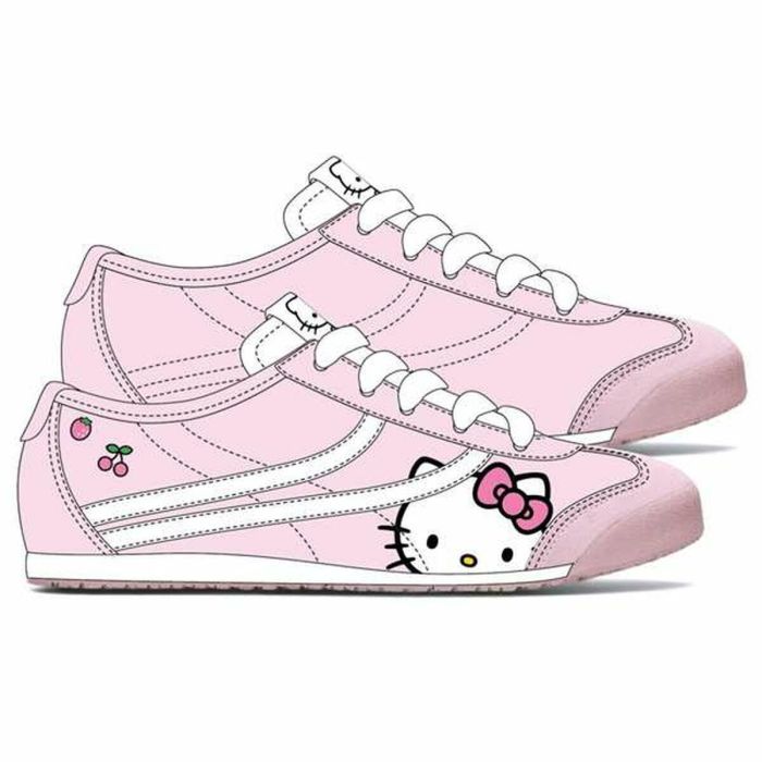 Cerdá T035 - Zapatilla Deportiva Hello Kitty Rosa Claro Talla 35 para Niña con Suela TPR