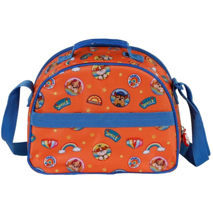 KARACTERMANIA Bolsa Portameriendas 3D Patrulla Canina Paw Patrol - Diseño con Relieve Frontal, Asa y Correa (25,5x10x20cm)