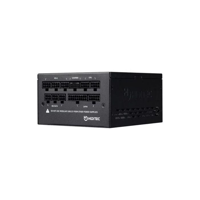 Fuente de Alimentación Hiditec GDX850 V2/ 850W/ Ventilador 14cm/ ATX 3.0/ PCIe 5.0/ 80 Plus Gold 4 Fuente de Alimentación Hiditec GDX850 V2/ 850W/ Ventilador 14cm/ ATX 3.0/ PCIe 5.0/ 80 Plus Gold 4