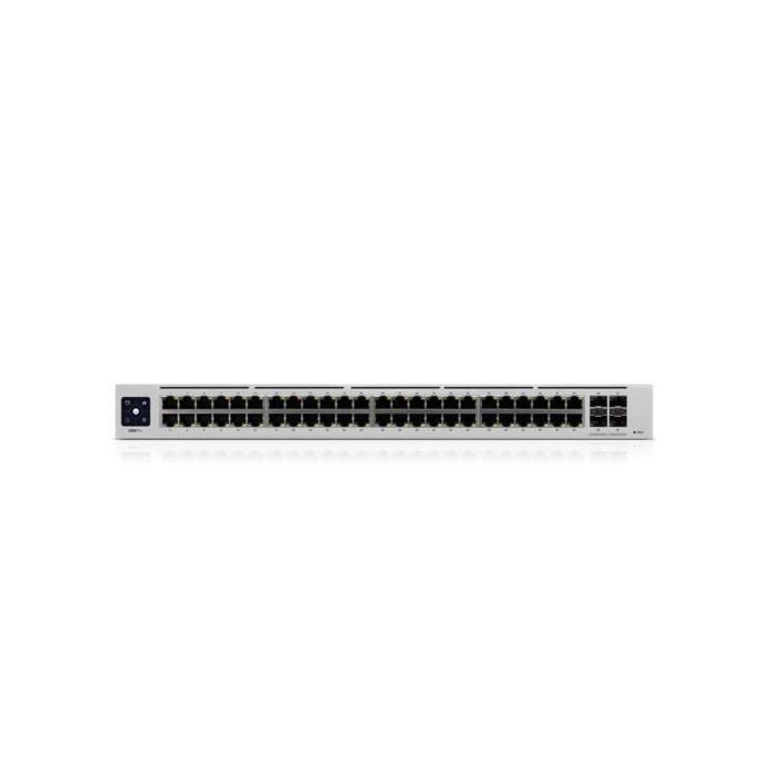 Ubiquiti 48x Gigabit Ethernet, 4x 10G SFP+, L2/L3, 1.3" Touch, 176Gbps, 60W 5 Ubiquiti 48x Gigabit Ethernet, 4x 10G SFP+, L2/L3, 1.3" Touch, 176Gbps, 60W 5