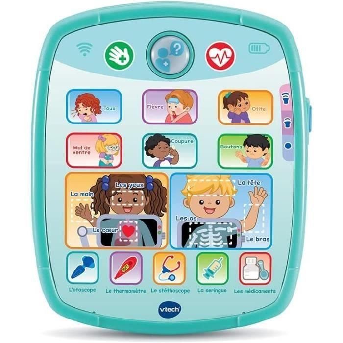 VTECH Juguete de médico electrónico 1,2,3 Imítame para niños - Kit de aprendizaje interactivo para descubrir el cuerpo humano 4 VTECH Juguete de médico electrónico 1,2,3 Imítame para niños - Kit de aprendizaje interactivo para descubrir el cuerpo humano 4
