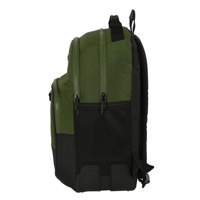 Mochila Escolar Safta Dark forest Negro Verde 32 x 42 x 15 cm 2