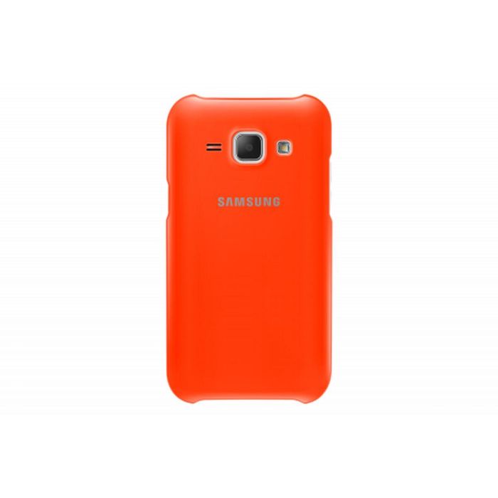 Samsung EF-PJ100B Funda blanda para Galaxy J1, 10.9 cm (4.3"), Naranja