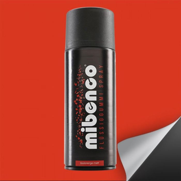 Mibenco Spray Goma Liquida 400 mL Naranja Sangre Mate MIB71422002 Mibenco Spray Goma Liquida 400 mL Naranja Sangre Mate MIB71422002