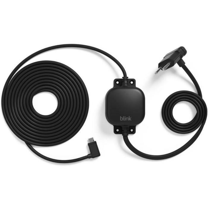 Adaptador de corriente resistente a la intemperie - BLINK HOME SECURITY - Negro - UE Adaptador de corriente resistente a la intemperie - BLINK HOME SECURITY - Negro - UE