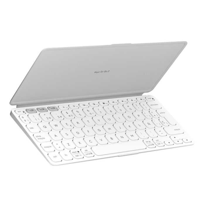 Teclado Logitech 920-012974 Blanco Gris QWERTY 21 Teclado Logitech 920-012974 Blanco Gris QWERTY 21