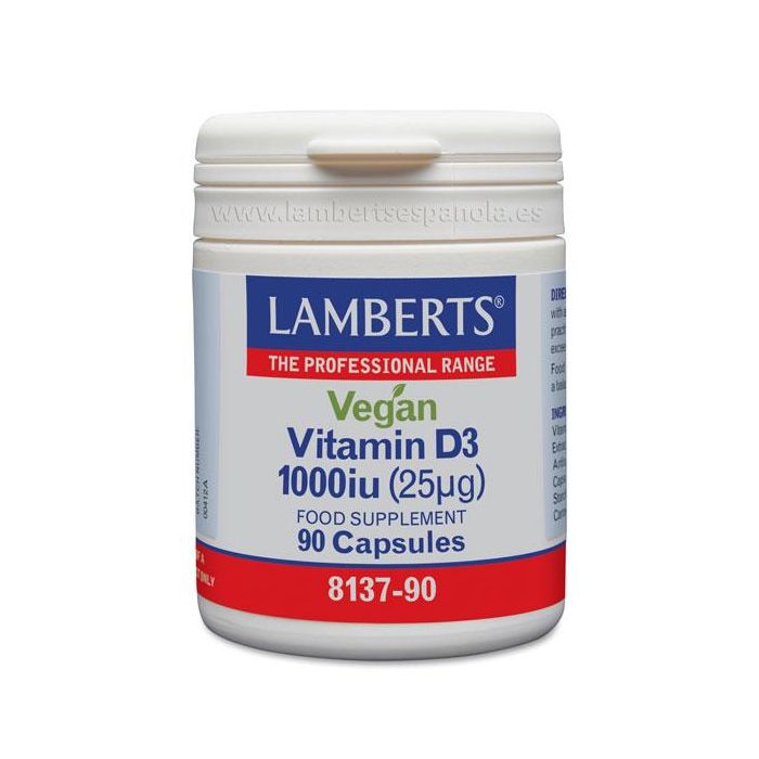 Vegan Vit.D3 1000 Ui (25 Μg)