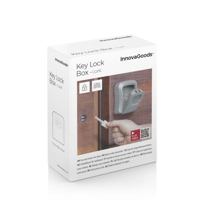 Caja de Seguridad para Llaves LorK InnovaGoods 1 Caja de Seguridad para Llaves LorK InnovaGoods 1