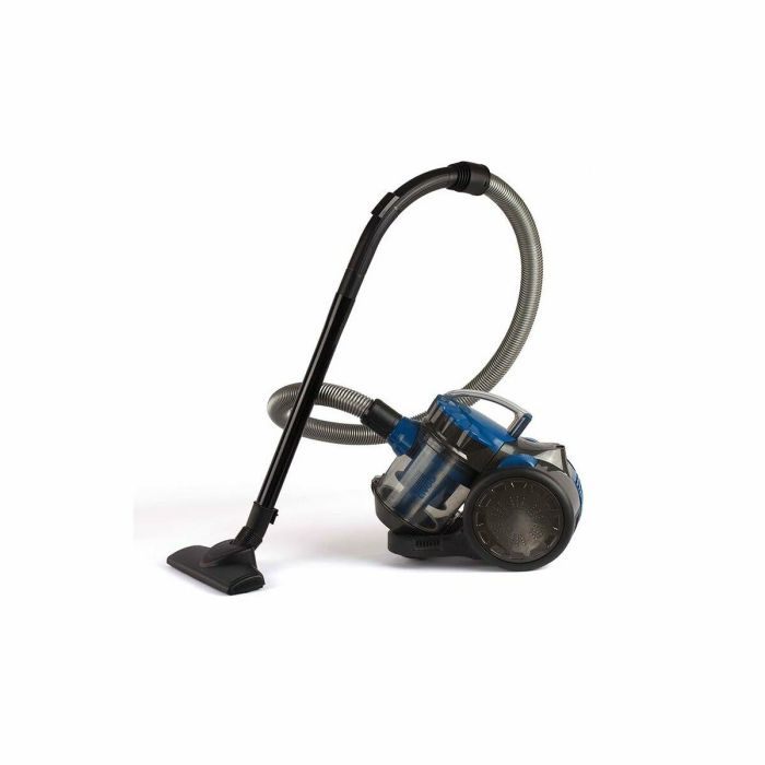 Livoo DOH105B Aspiradora multiciclónica sin bolsa 700W 2L 78dB, filtro lavable, boquilla 2 en 1, azul/gris 9
