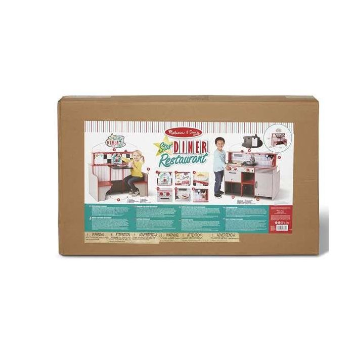 Melissa & Doug Restaurante de Comidas Juguete 108x66x18 cm 1