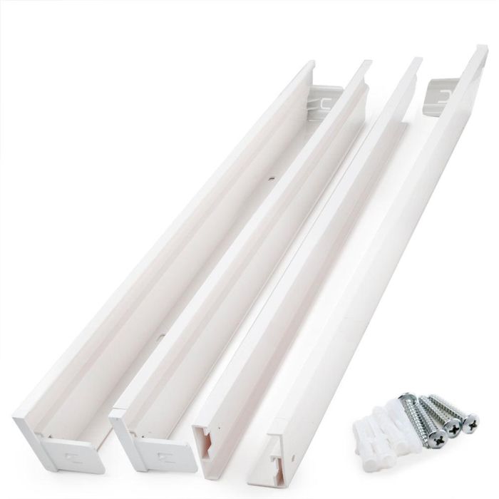 Panel LED Slim 48W 4800Lm 6000K Luz Fría 60x60cm con Kit de Superficie para Techo. 40.000H Vida Útil [HO-KITPAN60X60-48W-CW] 4