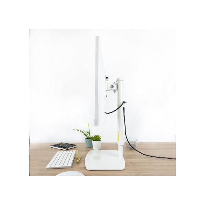 TooQ DB1127TN-W Soporte para Monitor de Escritorio, 27", Independiente, Blanco TooQ DB1127TN-W Soporte para Monitor de Escritorio, 27", Independiente, Blanco