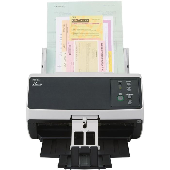 Ricoh fi-8150 Escáner Documentos ADF Dúplex USB 3.2 LAN 50 ppm Capacidad 100 hojas 3