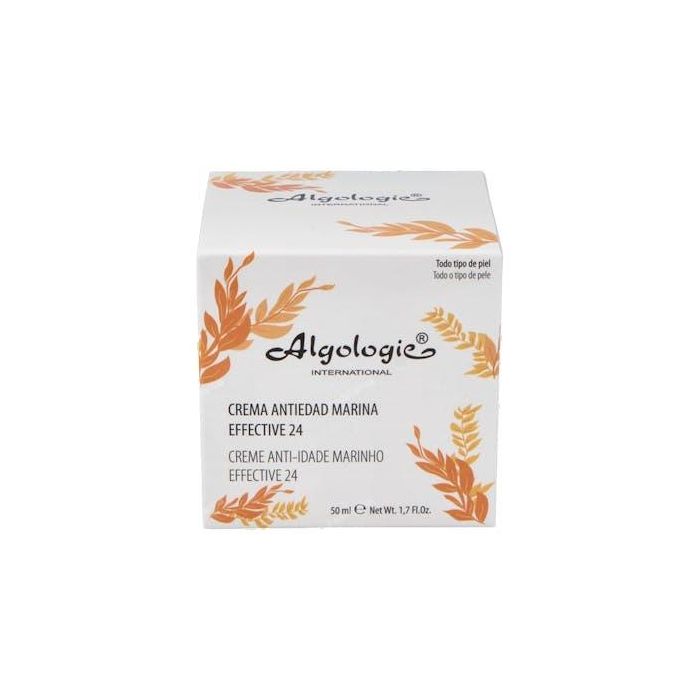 ALGOLOGIE Ref.657 Crema Antiedad Efecto 24H Marine 50ml - Nutrición Profunda con Algas y Ácido Hialurónico