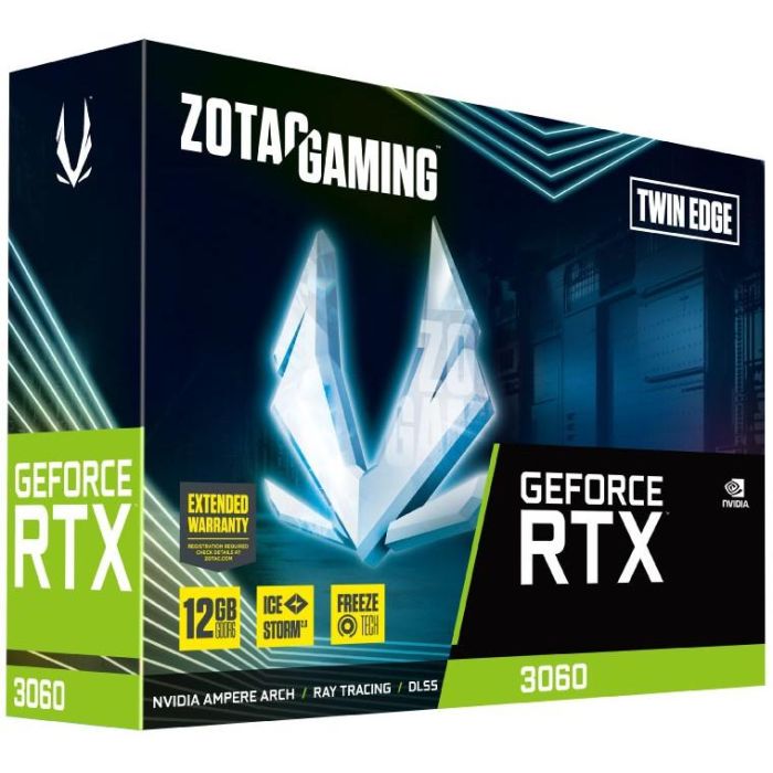 Zotac RTX 3060 12GB GAMING Twin Edge GDDR6 6 Zotac RTX 3060 12GB GAMING Twin Edge GDDR6 6