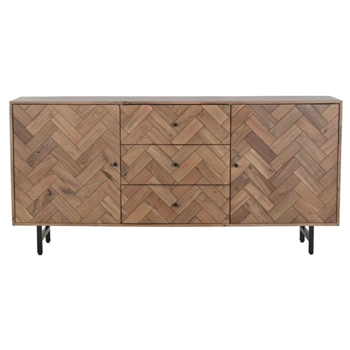 Aparador Home ESPRIT Metal Acacia 170 x 40 x 80 cm 2