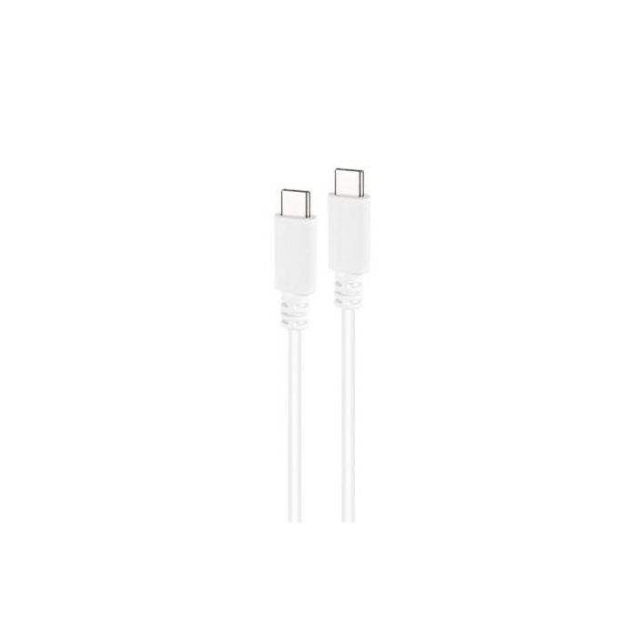 Cable USB 2.0 Tipo-C Nanocable 10.01.2301-L150-W/ USB Tipo-C Macho - USB Tipo-C Macho/ 480Mbps/ 1.5m/ Blanco Cable USB 2.0 Tipo-C Nanocable 10.01.2301-L150-W/ USB Tipo-C Macho - USB Tipo-C Macho/ 480Mbps/ 1.5m/ Blanco
