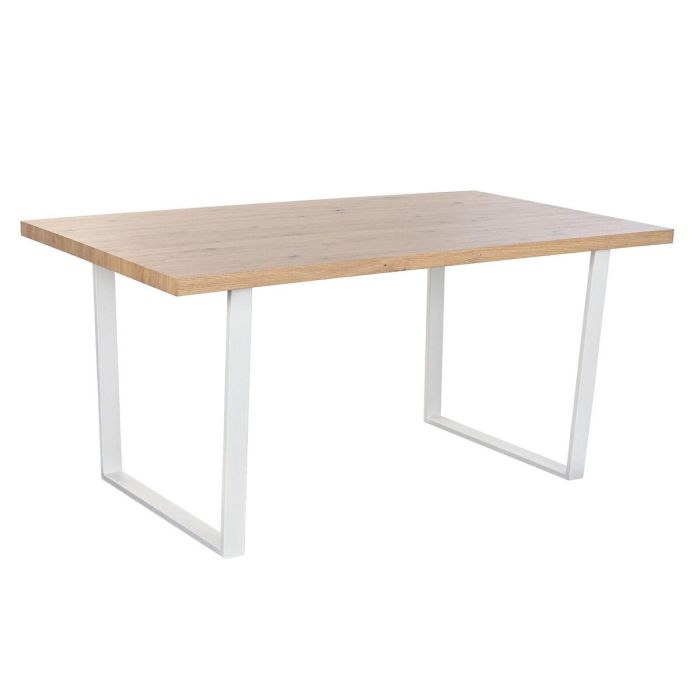 Mesa de Comedor Home ESPRIT Marrón Negro Hierro Madera MDF 160 x 90 x 75 cm Mesa de Comedor Home ESPRIT Marrón Negro Hierro Madera MDF 160 x 90 x 75 cm