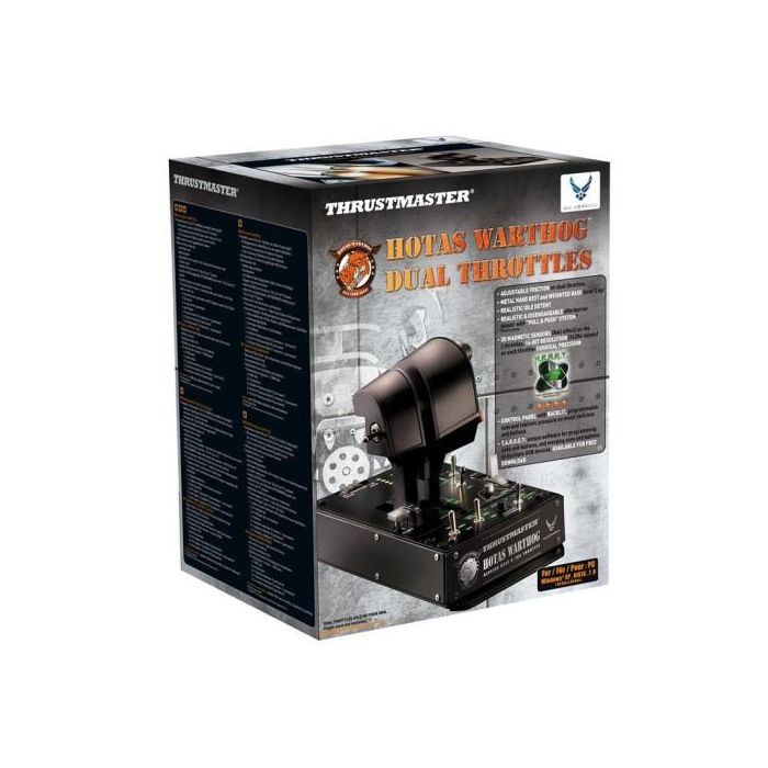 Thrustmaster HOTAS Warthog Dual Throttles Simulador de Vuelo PC USB Negro 2960739 Thrustmaster HOTAS Warthog Dual Throttles Simulador de Vuelo PC USB Negro 2960739