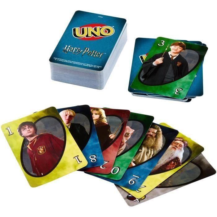 Juego Uno Harry Potter Fnc42 Mattel Games 1