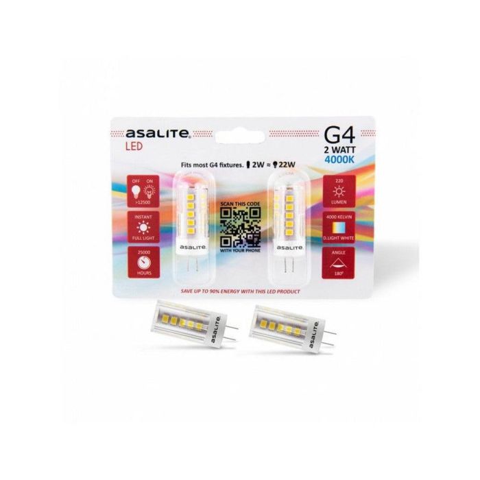 Bombilla LED Asalite G4 2W 220Lm 3000K IP20 [ASAL-0097 4