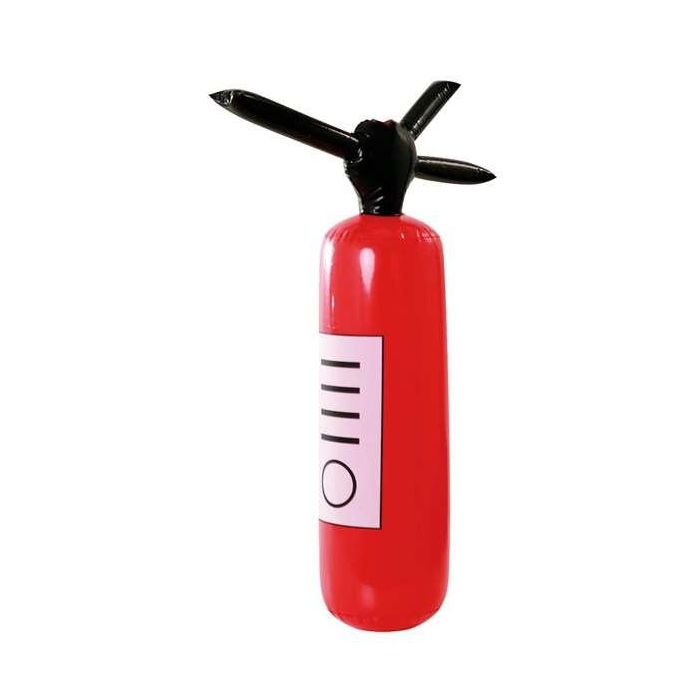 My Other Me Extintor Hinchable de PVC, Ideal para Disfraces o Fiestas, con Medidas 59 x 14 x 14 cm. Apto para +14 Años 1 My Other Me Extintor Hinchable de PVC, Ideal para Disfraces o Fiestas, con Medidas 59 x 14 x 14 cm. Apto para +14 Años 1