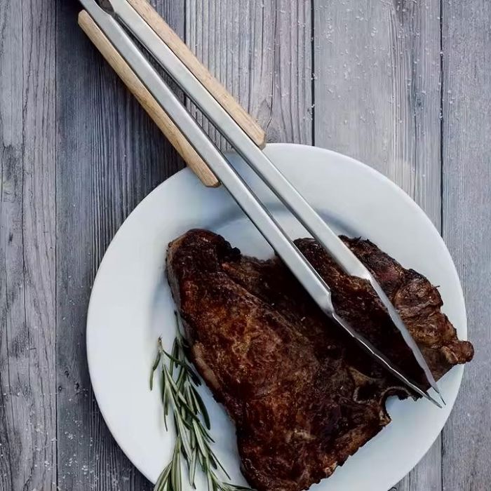Pinzas Barbacoa Wood 30Cm Algon Bbq (24 Unidades) 3