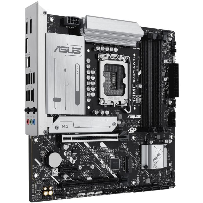 ASUS 90MB1JY0-M0EAY0 PRIME B860M-A WiFi Placa Base Intel B860 LGA 1851 micro ATX DDR5 Wi-Fi 6E para PC 2