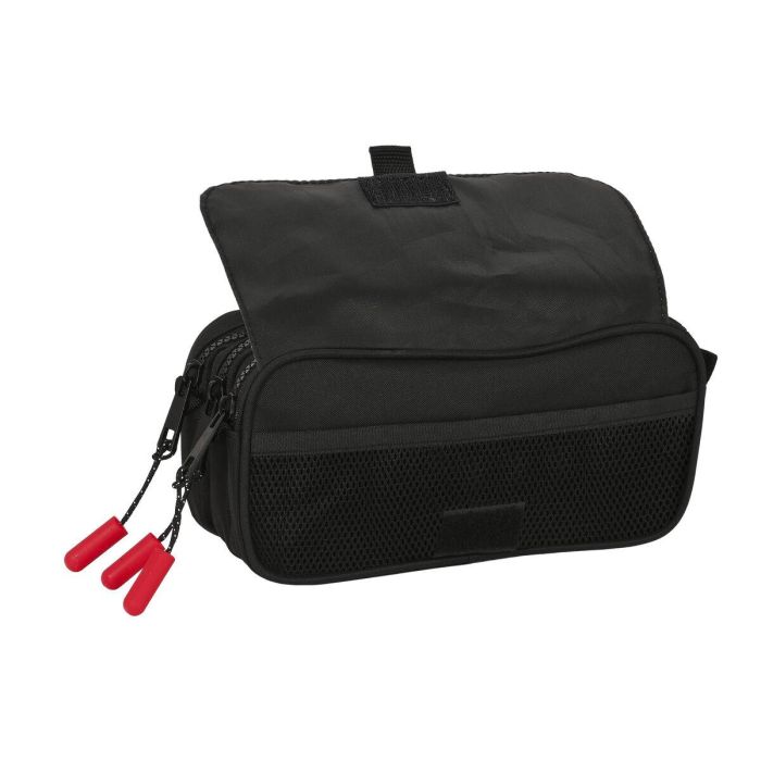 Portatodo Triple Paul Frank Campers Negro (21,5 x 10 x 8 cm) 1 Portatodo Triple Paul Frank Campers Negro (21,5 x 10 x 8 cm) 1