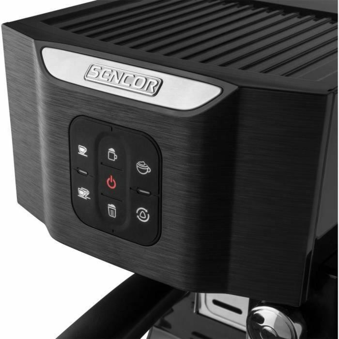 Cafetera Espresso Sencor SES 4040BK 1450W Negra 1 Cafetera Espresso Sencor SES 4040BK 1450W Negra 1