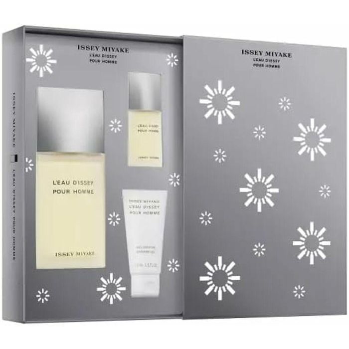 Set de Perfume Mujer Issey Miyake L'Eau d'Issey Pour Homme EDT 3 Piezas 1 Set de Perfume Mujer Issey Miyake L'Eau d'Issey Pour Homme EDT 3 Piezas 1