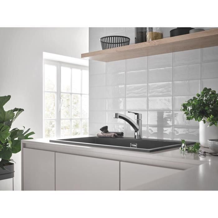 Mezclador de fregadero monomando GROHE - Cromo 1 Mezclador de fregadero monomando GROHE - Cromo 1